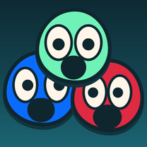 The Syrious Squish icon — three little monsters